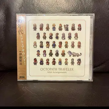 OCTOPATH TRAVELER 16bit 사운드 트랙 산토라 CD