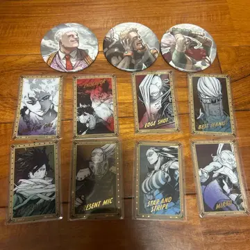 히로아카 원화전 굿즈 세트 캔 배지 금박 클리어 카드 컬렉션