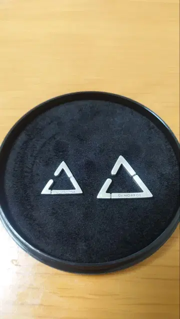 Dr. MONROE 실버 925 트라이앵글 이어커프 대소 세트