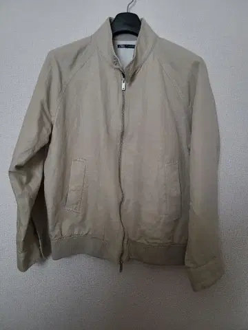 ZARA 베이지 집업 자켓 XL