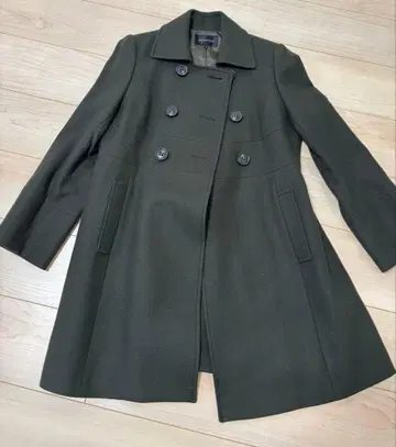 AIR SHIP VIVO의 다크 그린 P 코트