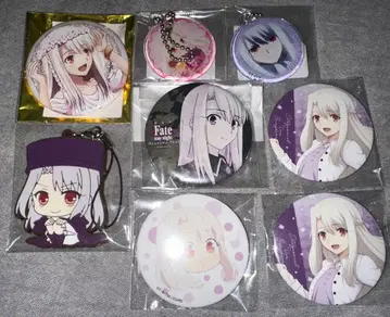 Fate 이리야 캔뱃지 아크릴 참 러버 스트랩