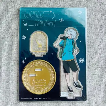 월드 트리거 쿠가 유마 천체 관측 아크릴 스탠드 와트리 아크릴 스탠드