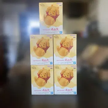 곰돌이 푸 소프트 비닐 메이츠 피규어 5체 세트