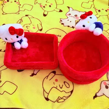 산리오 헬로키티 소품함 봉제 인형 마스코트
