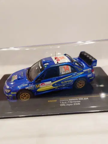 ixo 스바루 임프레자 WRC 2006년 랠리 재팬 6위 아라이 토시히로