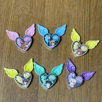 프리즘 스톤 깃털 포함 6개 세트