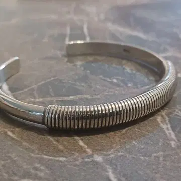 실버 925 뱅글 남성용 여성용 심플 빈티지 디자인