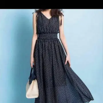 31 Sons de mode 도트 무늬 롱 원피스 코지마 요나 콜라보