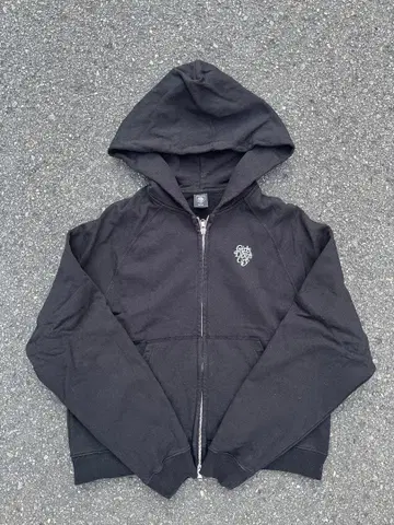 GIRLS DON'T CRY ZIP SWEAT HOODIE BLACK S