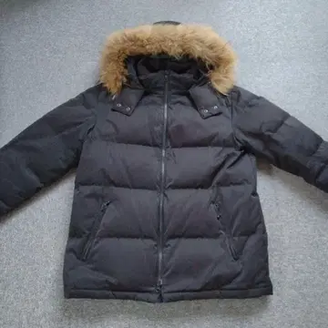 A.A.R. 퍼 트리밍 블랙 다운 자켓 사이즈 1 요지 야마모토