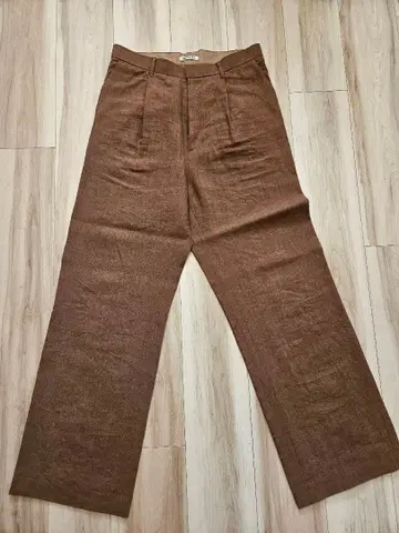 AURALEE 린넨 팬츠 사이즈 3