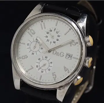 쿼츠 손목시계 크로노그래프 실버