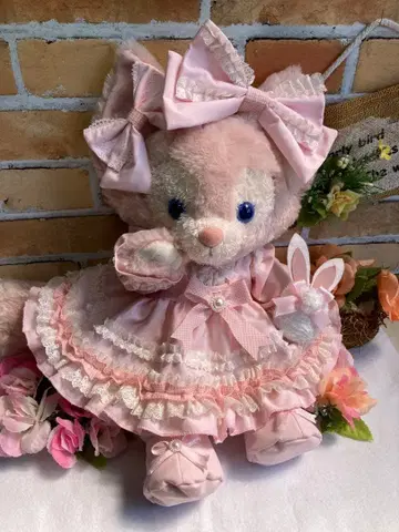 리나벨 S 토끼 고스로리풍 핑크 원피스 6점 코스튬 스텔라루