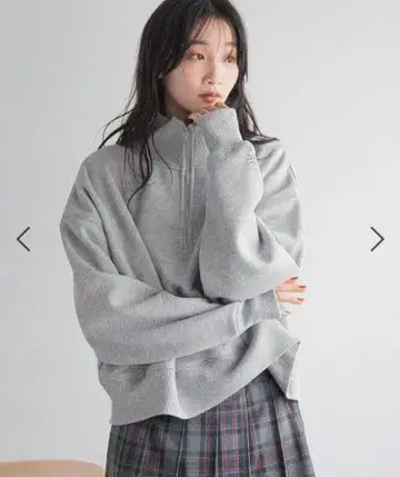 LOWRYS FARM 기모우라케하이ZIPLS 속기모 그레이