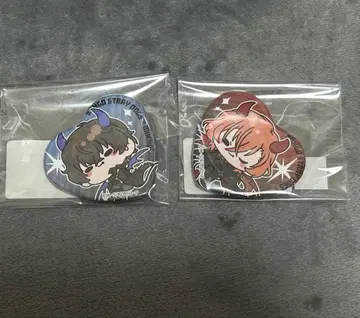 문호 스트레이독스 다자이 오사무 나카하라 츄야 캔뱃지