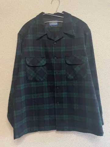 컨디션 최상 70s 펜들턴 블랙워치 XL 보드 셔츠 빈티지