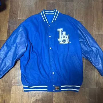 LA Dodgers 바시티 자켓 파랑