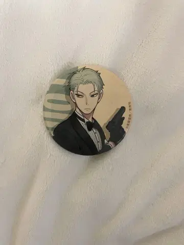 스파이 패밀리 로이드 포저 캔뱃지 원작 레어