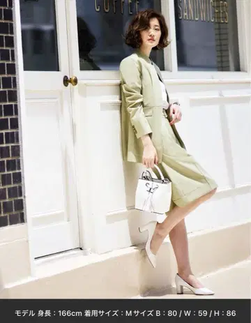 린넨 라이크 버뮤다 팬츠 셋업 수트