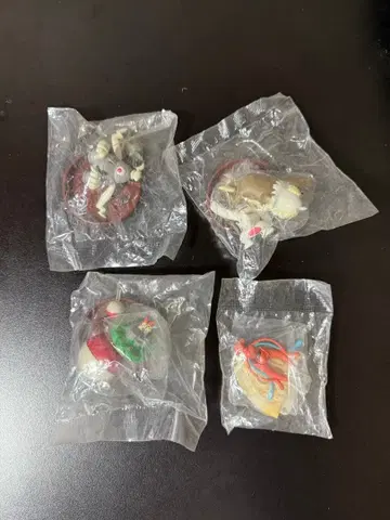 입체 포켓몬 도감 제6집 미개봉 4개 세트