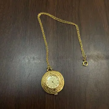 SEIKO 회중시계 17 jewels 골드 컬러 목걸이 앤티크