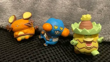 포켓몬 센터 카나헤이 미니 피규어 3종