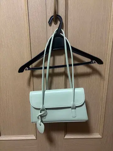 라이트 그린 핸드백