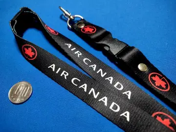 [일본 미입고] 에어캐나다 항공 넥스트랩 블랙