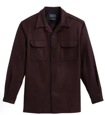펜들턴 오리지널 보드 셔츠 버건디