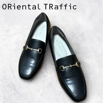오리엔탈 트래픽 뛸 수 있는 펌프스 로퍼 블랙 25.5cm