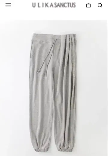 ULIKASANCTUS Curtain jersey pants