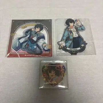 앙스타!! 중국 별 동반 아크릴 스탠드 코스튬 사쿠마 레이 하트 캔뱃지