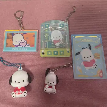 포차코 키링 5종 세트