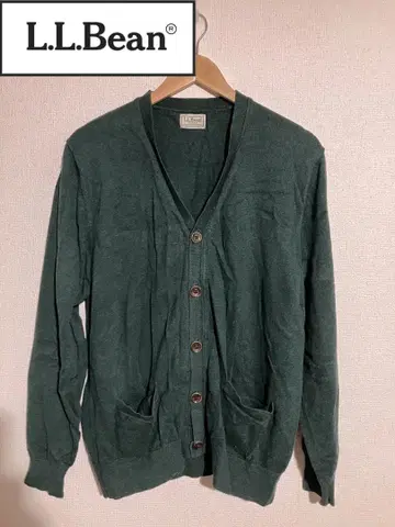 L.L.Bean 다크 그린 가디건