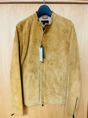 시착만 한 상품 ripvanwinkle 스웨이드 싱글 라이더 자켓