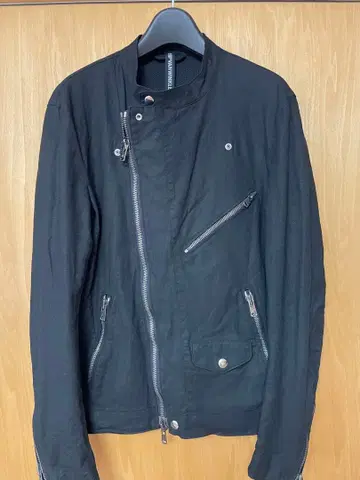 ripvanwinkle 린넨 라이더 자켓