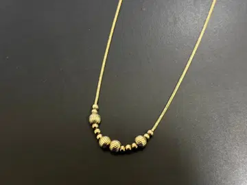 ITALY 실버 925 골드 컬러 목걸이