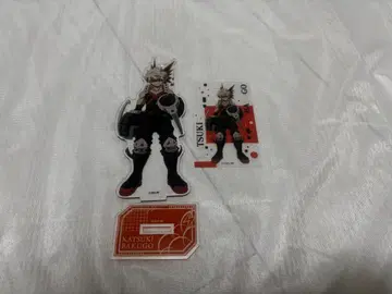 바쿠고 카츠키 캇짱 아크릴 스탠드와 클리어 카드 세트