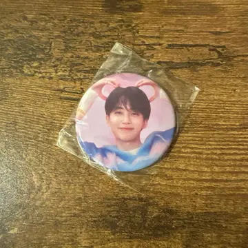 SEVENTEEN 정한 DREAM POPUP 캔뱃지 핑크