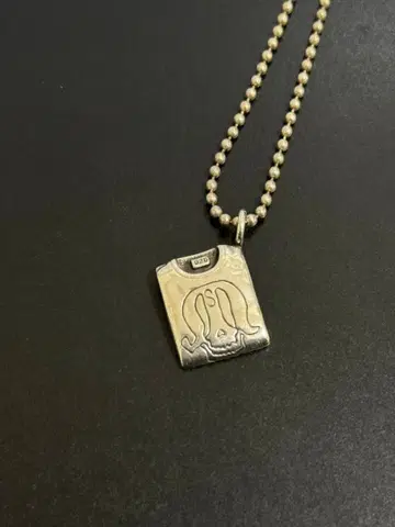 T셔츠 디자인 실버 925 목걸이