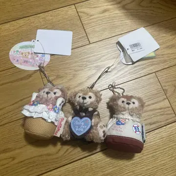 닷피 테디베어 스트랩 세트 디즈니씨