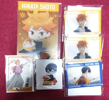 하이큐 히나타 쇼요 카게야마 토비오 명언 키링 아크릴 스탠드 6개 세트