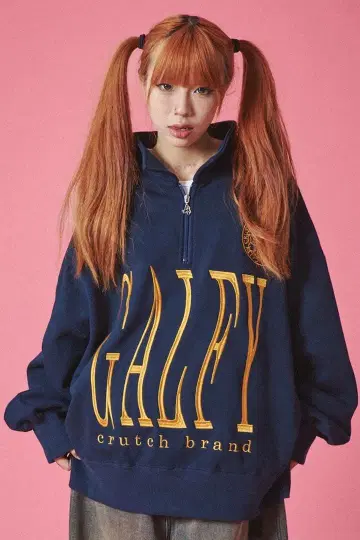 Galfy 갈피 네이비 집업 트레이닝복