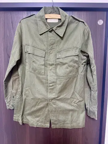 네덜란드군 90년대 밀리터리 자켓 100% 코튼 사이즈 L