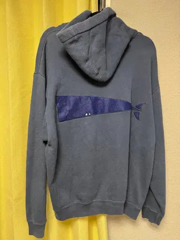 DESCENDANT cachalot 고래 자수 후드티 20aw