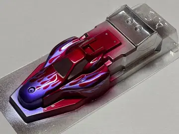 할인 불가. 타미야 미니 사륜구동 아스튜트 클리어 바디 도금 페인팅 완료