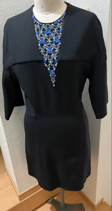 3.1 필립 림 비쥬 장식 튜닉 드레스