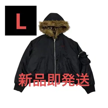 [미개봉 새상품] 9/S PROJECT MA-1 BLACK L사이즈