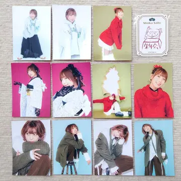 사이토 슈카 슈넨카이 카드 컴프 세트 통신 판매 특전 씰 포함